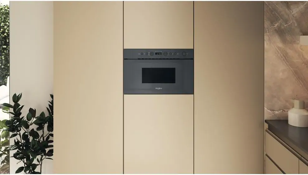 Whirlpool WMN14BSG beépíthető mikrohullámú sütő kép 4