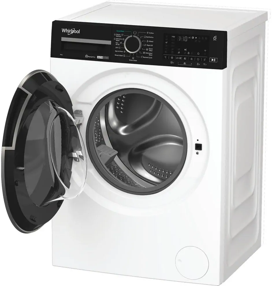 Whirlpool WPM 87W ADS EE elöltöltős mosógép kép 4