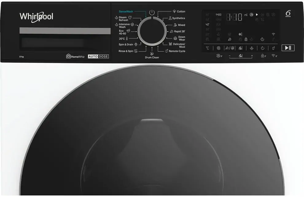 Whirlpool WPM 87W ADS EE elöltöltős mosógép kép 6