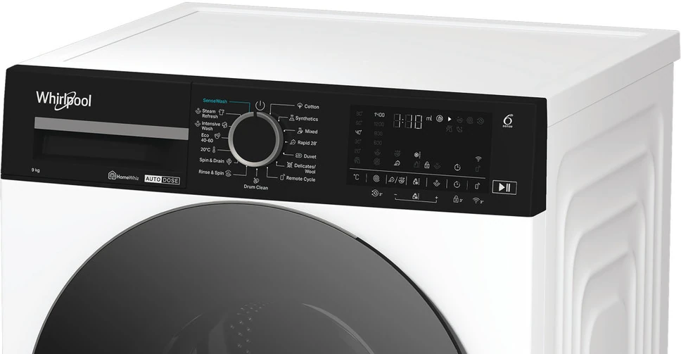 Whirlpool WPM 912W ADS EE elöltöltős mosógép kép 5