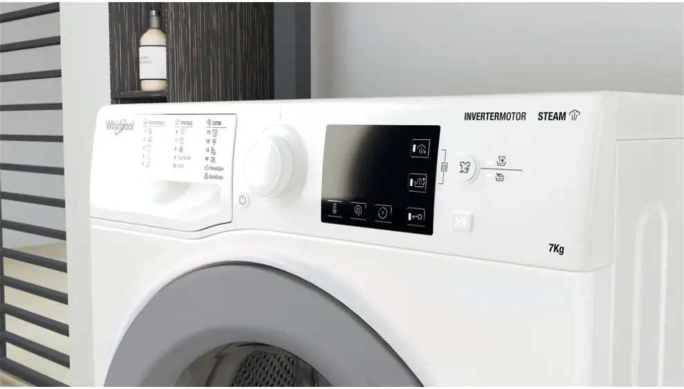 Whirlpool WRSB 7259 WS EU elöltöltős keskeny mosógép kép 3