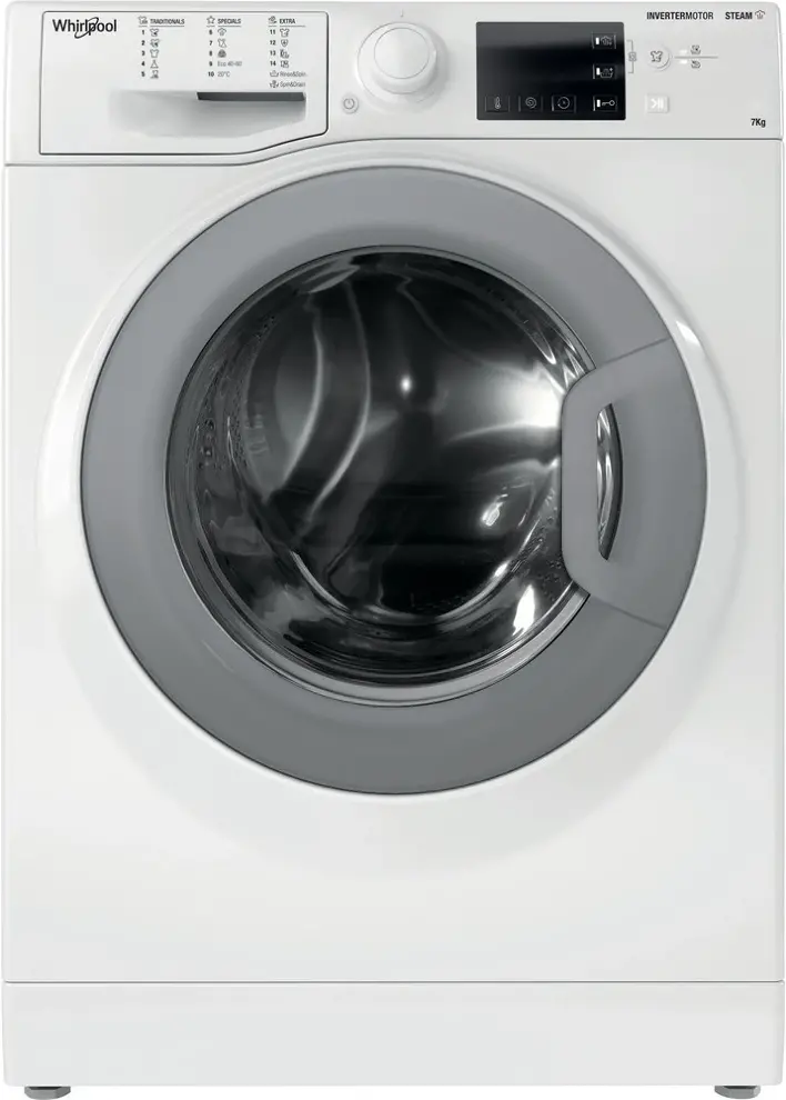 Whirlpool WRSB 7259 WS EU elöltöltős keskeny mosógép kép 8
