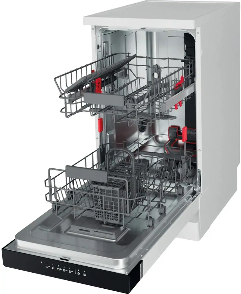 Whirlpool WSFO 3B23 P szabadonálló keskeny mosogatógép kép 3