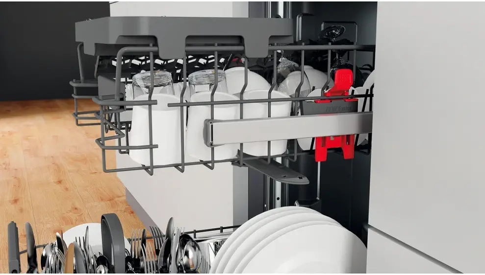 Whirlpool WSIC 3M27 C beépíthető keskeny mosogatógép kép 4
