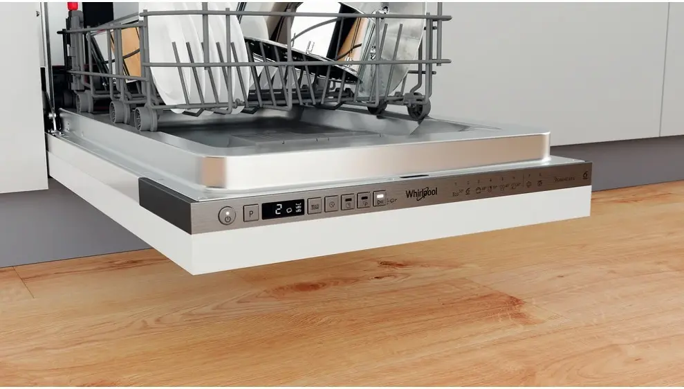 Whirlpool WSIO 3O34 PFE X beépíthető keskeny mosogatógép kép 5
