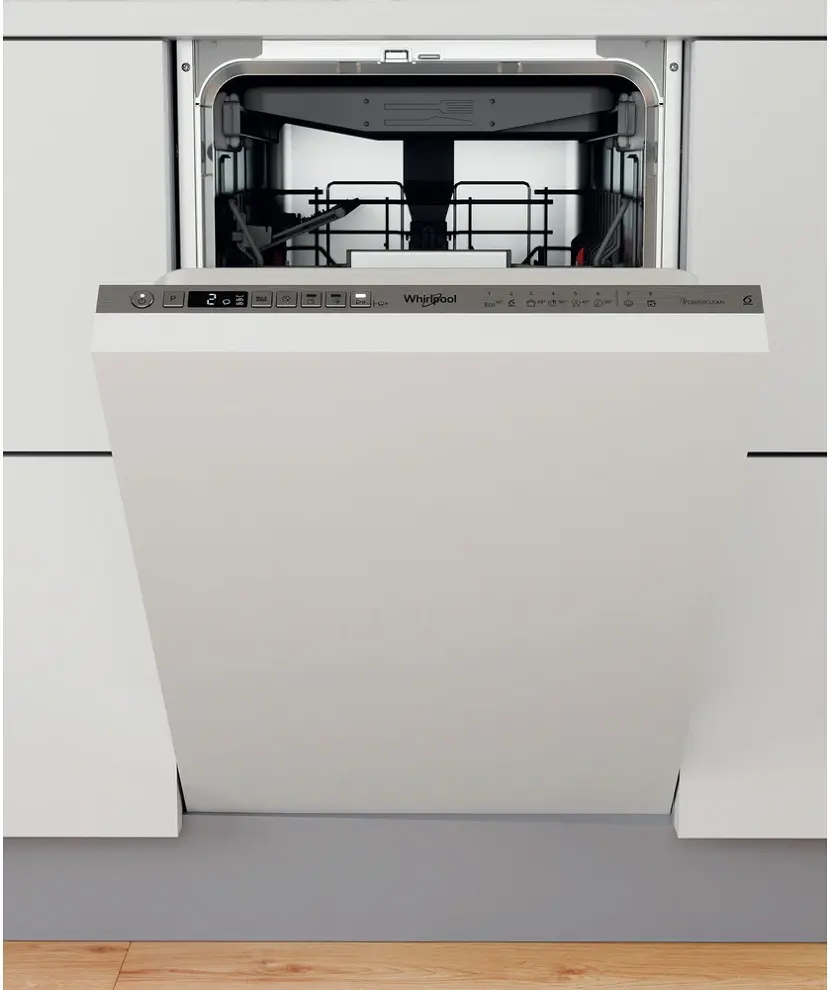 Whirlpool WSIO 3O34 PFE X beépíthető keskeny mosogatógép Fő kép