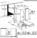 Aeg FSE72517P Beépíthető keskeny mosogatógép kép 9