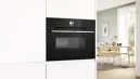 Bosch CMG7761B1 Beépíthető kompakt sütő + mikrohullámú sütő kép 6