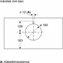 Bosch DBB67AM60 mennyezetbe építhető páraelszívó kép 9