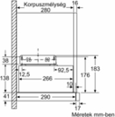 Bosch DFL064W54 Beépíthető páraelszívó kép 13