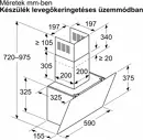 Bosch DWK65DK60 kürtős páraelszívó kép 11