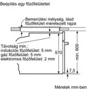 Bosch HBG539EB0 Beépíthető Önálló Sütő kép 6