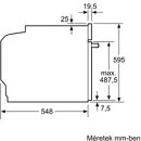 Bosch HRG578CB7 Beépíthető sütő kép 9