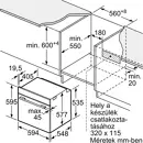 Bosch HRG7784B1 beépíthető önálló sütő kép 11