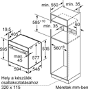 Bosch HSG7384B2 Beépíthető önálló sütő kép 8