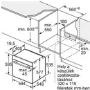 Bosch HSG7584B1 beépíthető önálló sütő kép 8