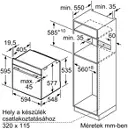 Bosch HSG7584B1 beépíthető önálló sütő kép 9