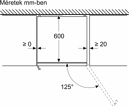 Bosch KGN39AIAU alulfagyasztós hűtőszekrény kép 13