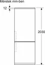 Bosch KGN492LDF alulfagyasztós hűtőszekrény kép 12