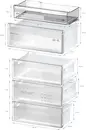 Bosch KGN492LDF alulfagyasztós hűtőszekrény kép 7