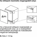 Bosch KUL22VFD0 PULT ALÁ ÉPÍTHETŐ HŰTŐSZEKRÉNY kép 8