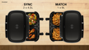Bosch MAFD440B7 Air Fryer Két fiókos kép 4