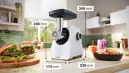 Bosch MFWS420W Húsdaráló kép 3