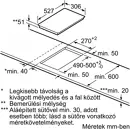 Bosch PIB375FB1E beépíthető dominó főzőlap kép 7