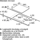 Bosch PKE645BA2E beépíthető kerámia főzőlap kép 5