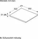 Bosch PUE611HC1E Indukciós főzőlap kép 11