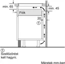Bosch PUE64KBB5E beépíthető indukciós főzőlap kép 6