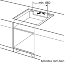 Bosch PXY875DW4E Beépíthető Indukciós Főzőlap kép 8