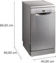 Bosch SPS2HKI55E Szabadonálló mosogatógép kép 9