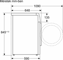 Bosch WGB244A2BY Elöltöltős mosógép kép 16