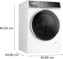 Bosch WGB25403BY Elöltöltős mosógép kép 19