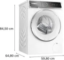 Bosch WGB25692BY Elöltöltős mosógép kép 4