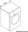 Bosch WGB256A6BY Elöltöltős mosógép kép 17