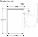 Bosch WGB266A5BY Elöltöltős mosógép kép 16