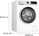 Bosch WGJ25401BY Elöltöltős mosógép kép 8