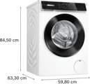Bosch WGN26400BY Elöltöltős mosógép kép 8