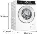 Bosch WGN264A0BY Elöltöltős mosógép kép 6