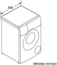 Bosch WNC254A0BY Mosó-szárítógép kép 15