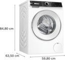 Bosch WNG254A7BY Mosó-szárítógép kép 7
