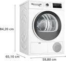 Bosch WTH83256BY hőszivattyús szárítógép kép 6