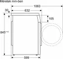 Bosch WUU28T62BY elöltöltős mosógép kép 6