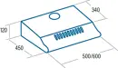 Cata P-3050 WH/L fehér standard páraelszívó kép 2