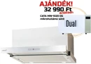 Cata TFH-7600 X inox  MW-5120 DG blue mikrohullámú sütő-2 kihúzható páraelszívó Fő kép