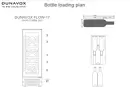 Dunavox DAUF-17.58DSS beépíthető borhűtő kép 4