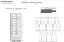 Dunavox DX-194.490SSK beépíthető borhűtő kép 3