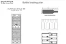 Dunavox DX-89.246TSS beépíthető borhűtő kép 4